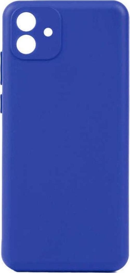 Galaxy A04 Ile Uyumlu Kılıf Soft Pürüzsüz Bye Silikon Mavi
