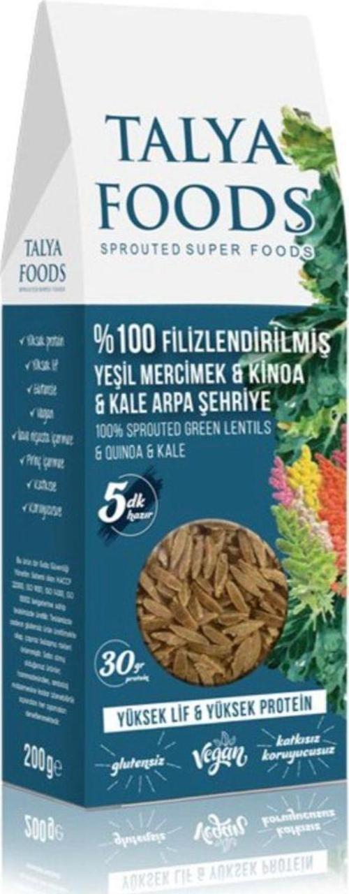 Yeşil Mercimek &Kinoa&Kale Arpa Şehriye