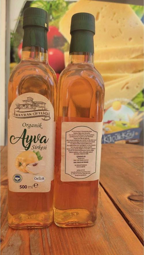 Organik Ayva Sirkesi 500 Ml