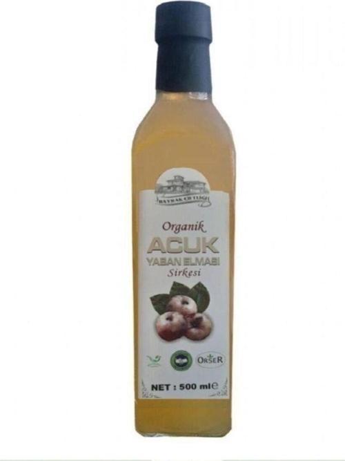 Organik Acuk (Yaban Elması) Sirkesi 500 Ml