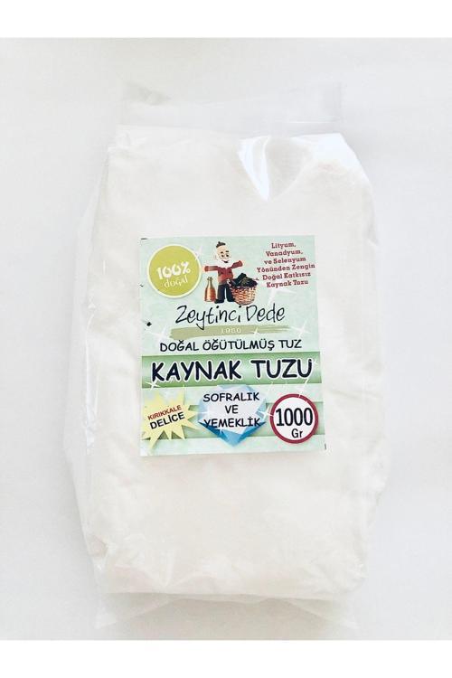 Doğal Öğütülmüş Kaynak Tuzu 1000 Gr