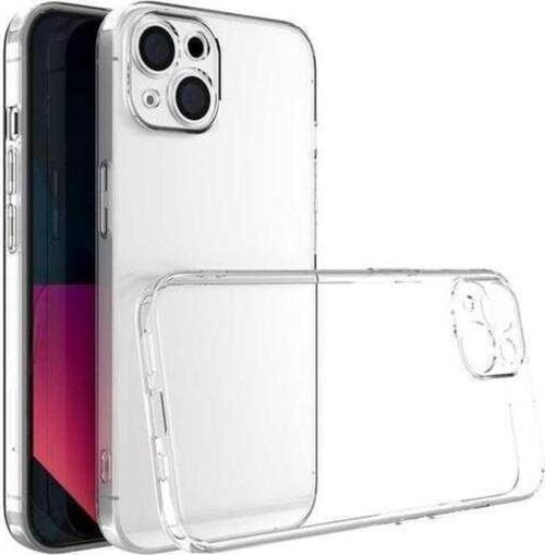 Apple Iphone 14 Plus Ile Uyumlu Kılıf Şeffaf Pürüzsüz Sert Pc Elixir Kapak Şeffaf