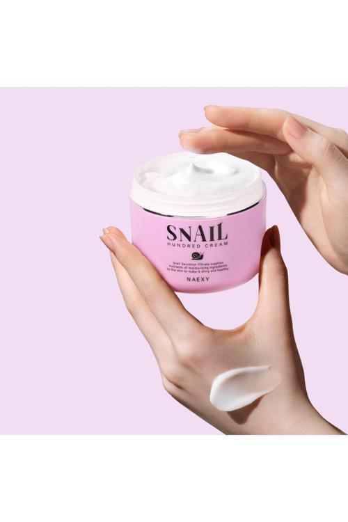 Büyük Boy Onarıcı Salyangoz Kremi Kore Snail Hundred Cream 100Ml , Kuruluk Kremi