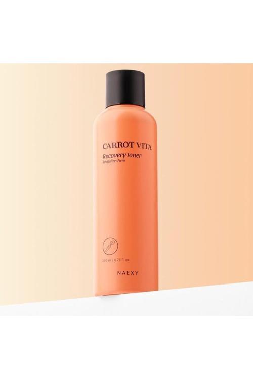 Beta Karoten Havuç Özü Içeren Aydınlatıcı Tonik Kore Carrot Vita Recovery Toner 200Ml