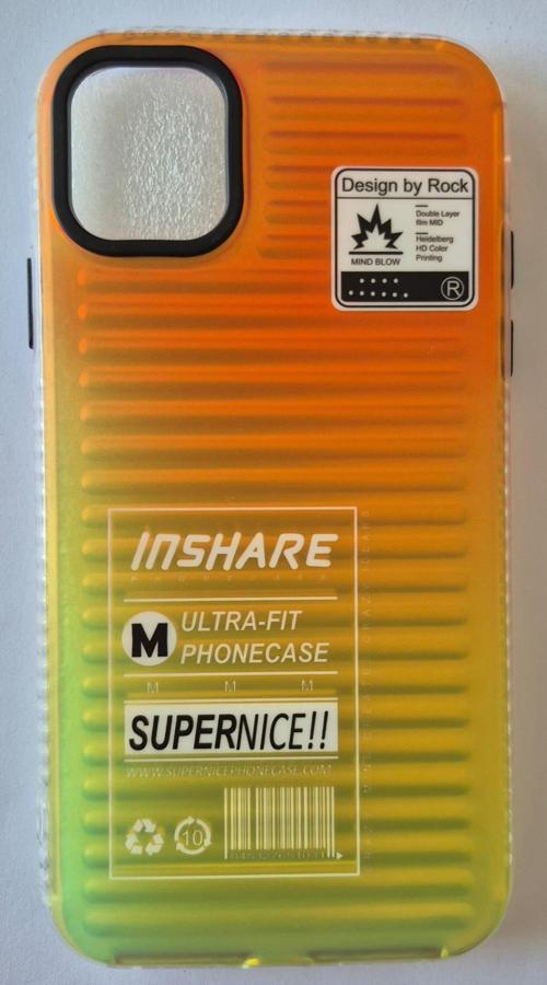 iPhone 11 Tırtıklı Desenli Hologram Baskılı Kılıf