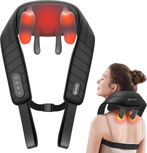COMFIER Kablosuz Boyun ve Omuz Masaj Aleti - Gri