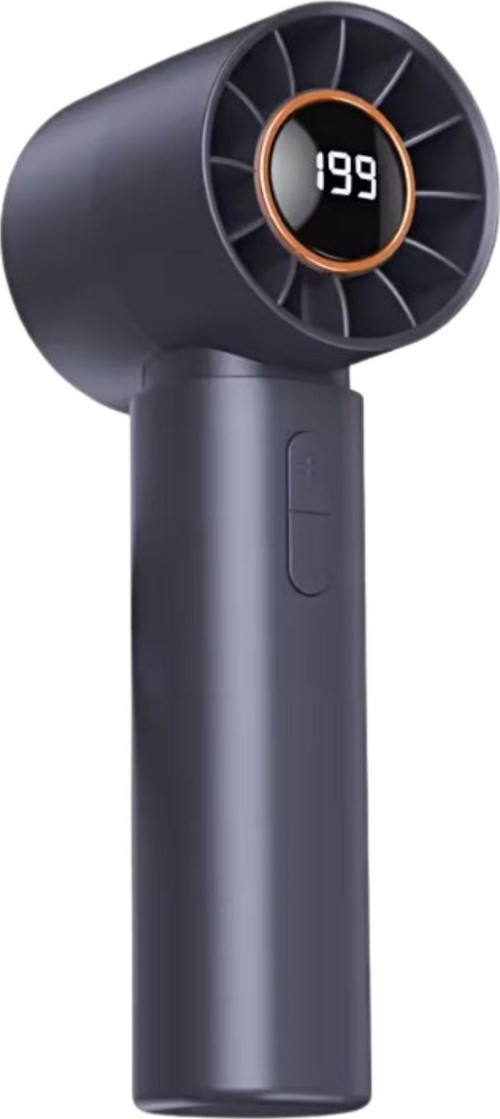 Taşınabililir Mini Usb Şarjlı Turbo Dijital Ekranlı El Vantilatör Fan Soğutucu T12