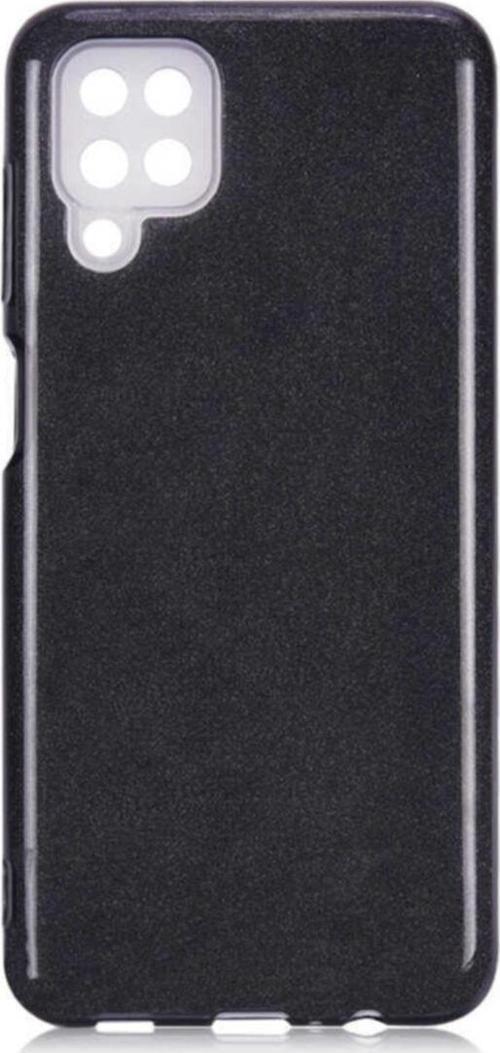 Galaxy A12 Kılıf Shining Silikon Kılıf Shining Silikon Siyah