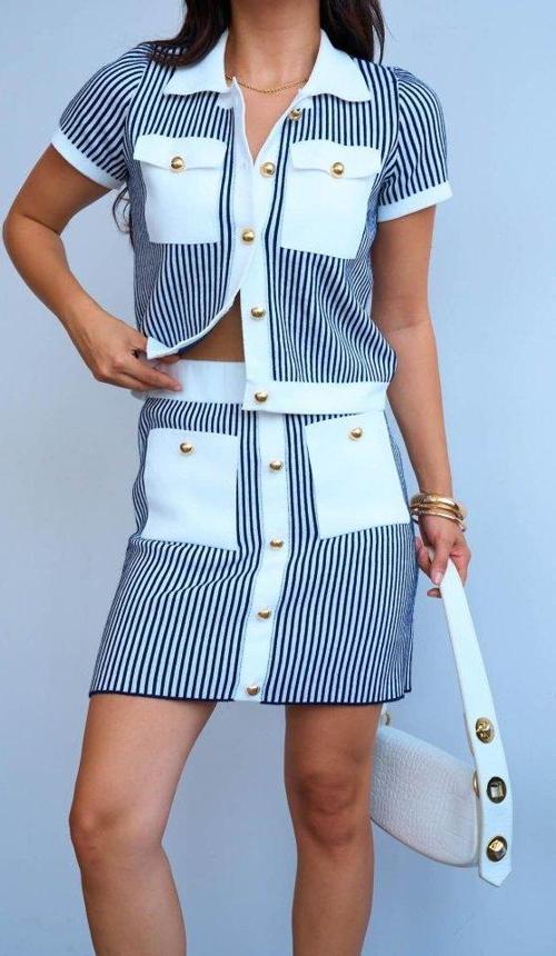 Cepli Etek Takım - Kemik-Lacivert