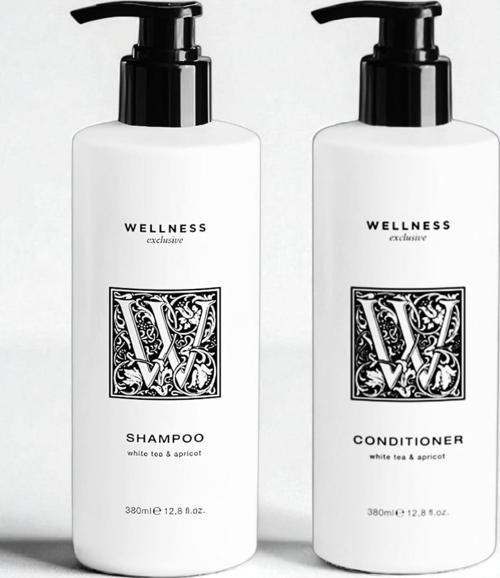 White Tea & Apricot Shampoo 380 ml  + Conditioner 380 ml