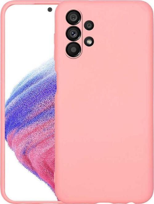 Galaxy A23 Ile Uyumlu Kılıf Mara Silky Termoplastik Kılıf Pembe Açık