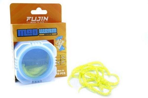 Mad Worm 9cm LRF Silikonu Yellow