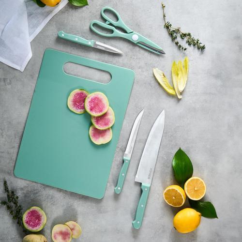 Sharp 3 in 1 5 Parça Kesme Tahtalı Bıçak Seti Mint