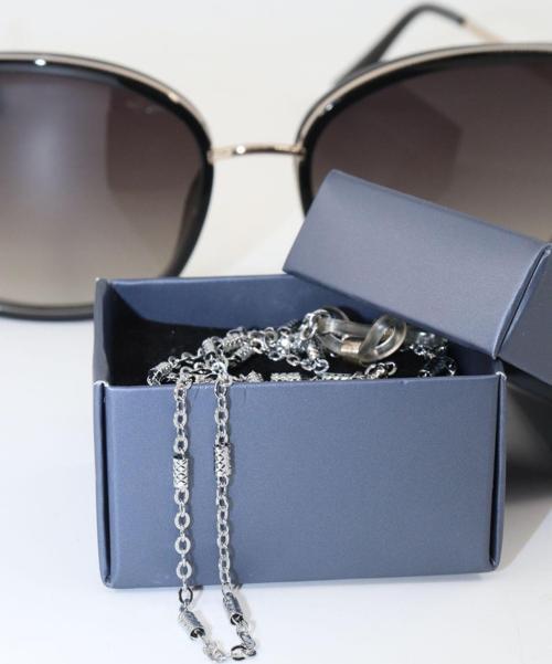 Çelik Gümüş Renk. Gözlük Zinciri. Özel Tasarım Steel. Gözlük Ipi. Gözlük Askısı. Unisex