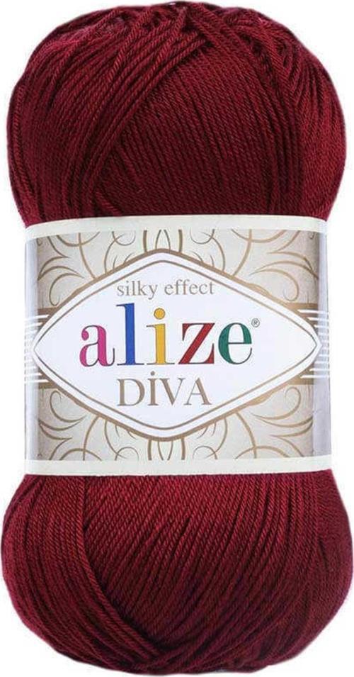 Diva 57 (Bordo) Amigurumi El Örgü Ipi 1 Adet