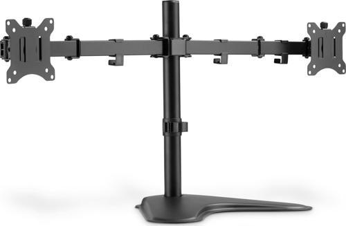 Digitus Çift Ekran Taşıyabilen Askı Aparatı, Maksimum 15 inç ile 32 inç Ekran, Yukarı Aşağı Hareket 45 Derece, Dönüş Açısı 360 Derece, Maksimum Yük Kapasitesi 2 x 8kg, VESA 100 x 100mm, siyah renk&lt;