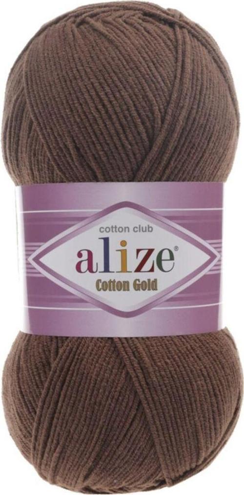 Cotton Gold Alize 5 Li Yumak Cotton Gold 493 Kahve ( 5 Adet Yumak )