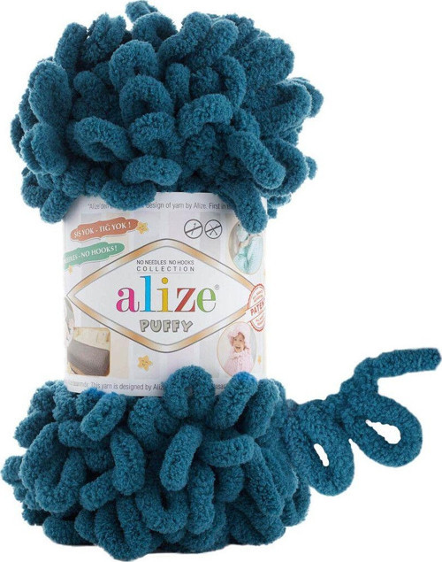 5 Adet Puffy 646 Minkanos Mavi