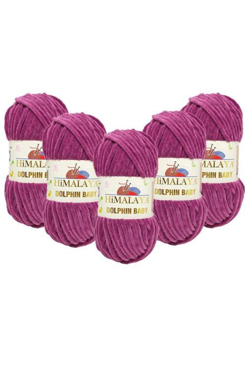 Dolphin Baby Kadife Ip 5'Li Paket - 100 Gr. 120 Mt. - 80338