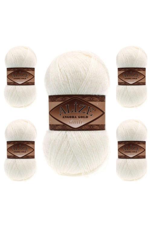 Ayzen Home Angora Gold Simli 5 Li Paket