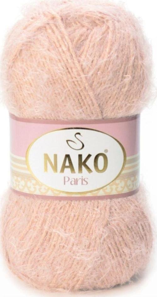 ( 5 Adet ) Paris 10390 Pudra El Örgü Iplikleri Yelek Hırka Bere Ipi Atkı Kazak Ipliği