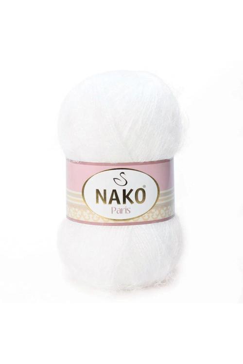 Nako Paris El Örgü İpi | Beyaz 208