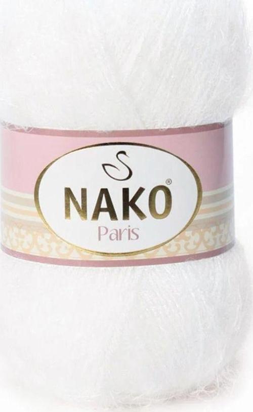Nako Paris El Örgü İpi | Beyaz 208