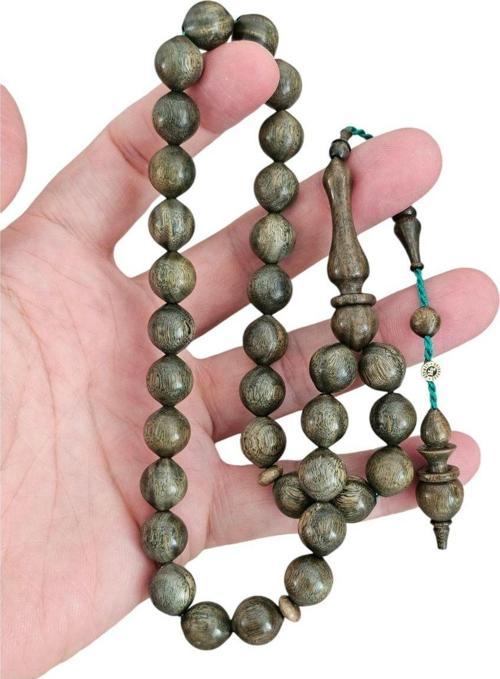 Erbabacan Usta Büyük Boy Havşa Delim Pelesenk Ağacı Tesbih Lt1252