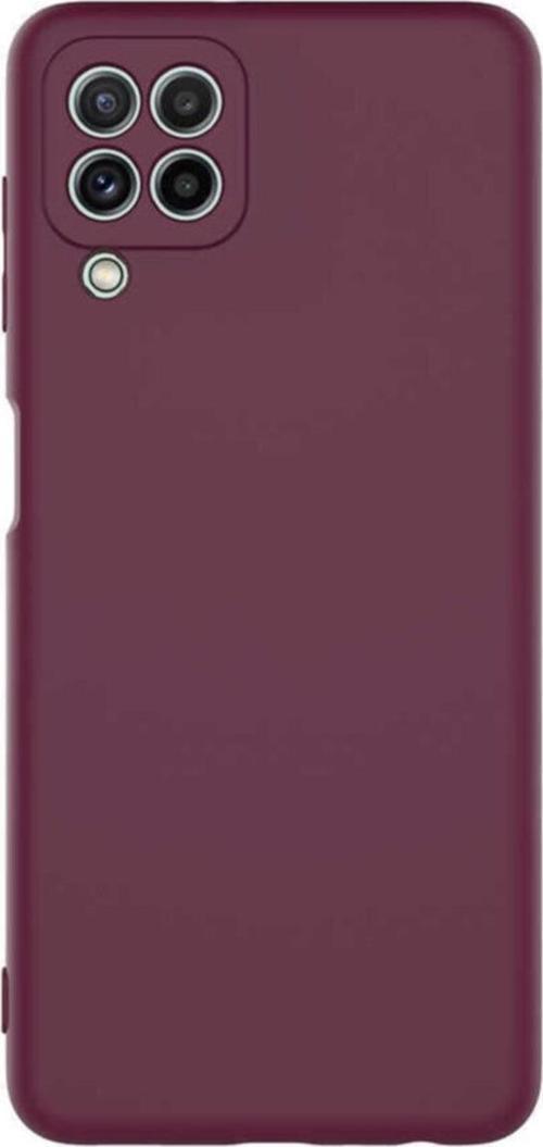 Galaxy A22 4g Kılıf Kılıf Mara Silky Termoplastik Kılıf Koyu Mor