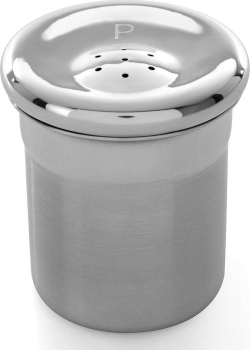 1106212 Tuzluk, Paslanmaz Çelik, Metal, 5 X 5 X 6 Cm