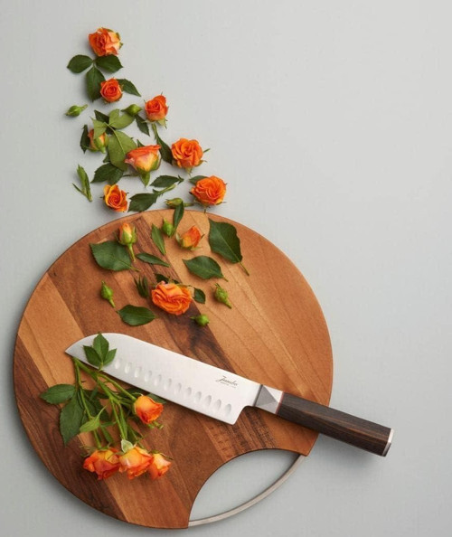 Wood Mood Kesme Ve Sunum Tahtası Yuvarlak