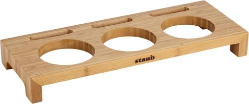 Ahşap 3'Lü Mini Tencere Standı