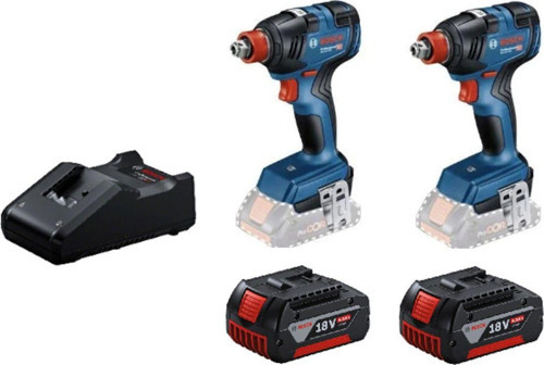 Gdx 18V-200 Çift Akülü Somun Sıkma İkili Set 4.0Ah