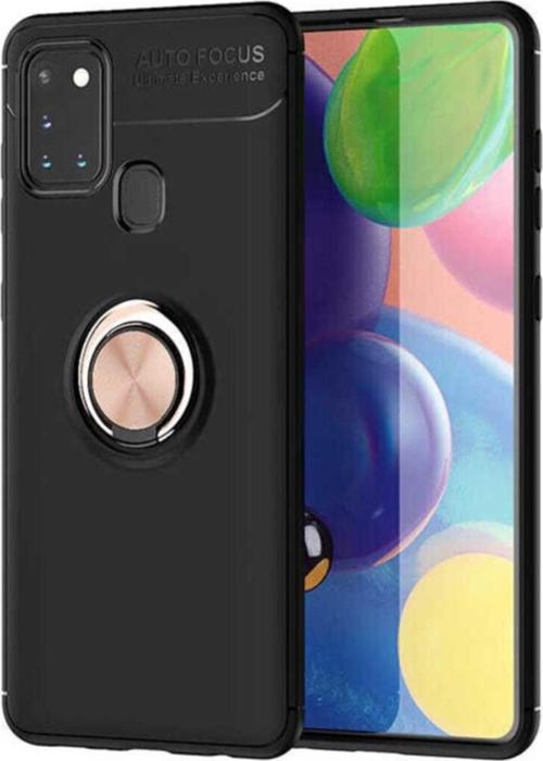 Galaxy A32 5g Novel Silikon Kılıf Siyah-rosegold