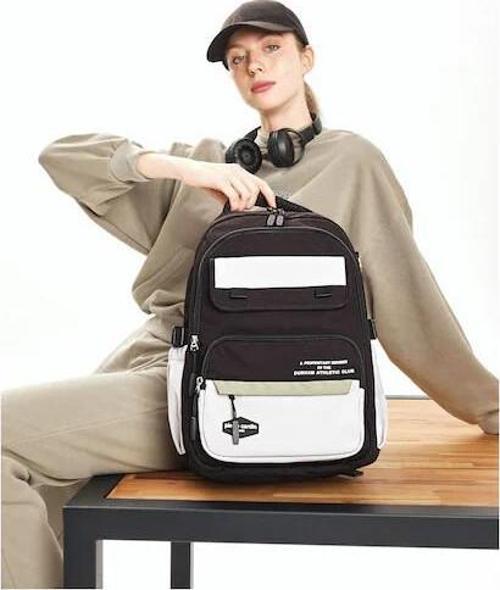 Siyah Unisex Sırt Çantası 07PCT185-S