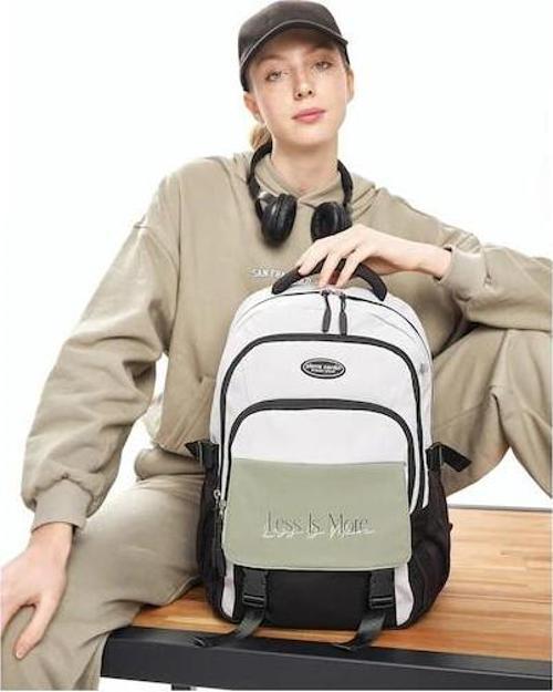 Siyah Unisex Sırt Çantası 07PCT120-S