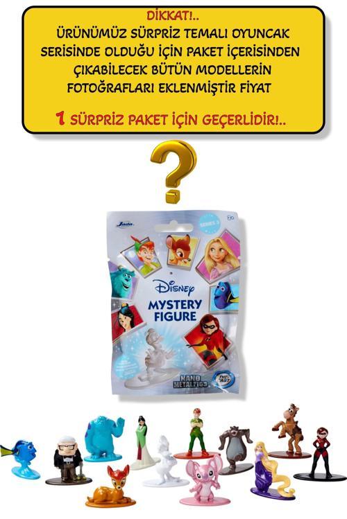 Disney Mystery Sürpriz Paket Figür - 4 CM 1 ADET Sürpriz Koleksiyonluk Metal Oyuncak