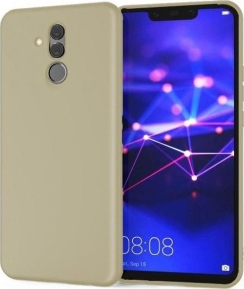 Alcatel 3V Kılıf Premier Silikon Kılıf Altın-PRE420