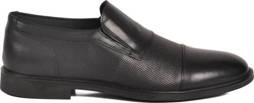 Siyah Hakiki Deri Erkek Klasik Ayakkabı 1928 M