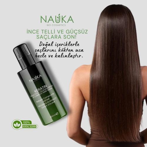KERATIN&BIOACTIVE COLLAGEN PEPTIDE & B COMPLEX HAIR SERUM