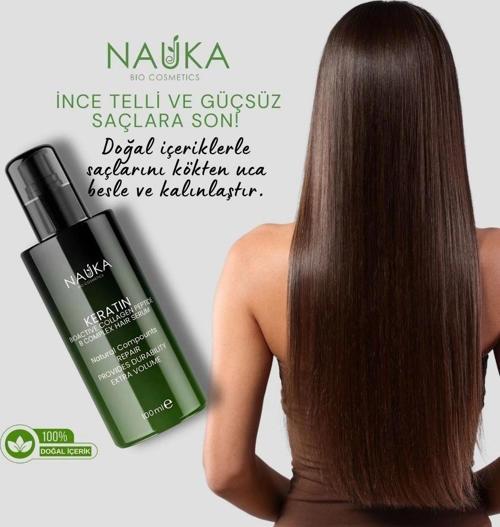 KERATIN&BIOACTIVE COLLAGEN PEPTIDE & B COMPLEX HAIR SERUM