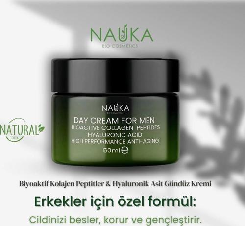 BIOACTIVE COLLAGEN PEPTIDES & HYALURONIC ACID DAY CREAM FOR MEN