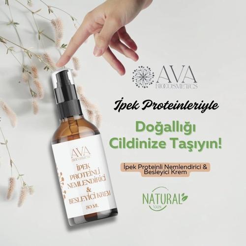 AvA İpek Proteinli Nemlendirici & Besleyici Krem