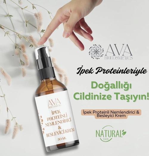 AvA İpek Proteinli Nemlendirici & Besleyici Krem