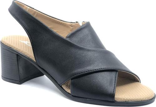 Ayakdaş Ortapedik Kısa Topuklu Çapraz Bantlı Kadın Ayakkabı