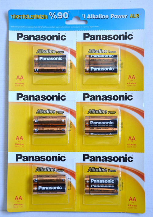 PANASONIC KALEM PİL (12Lİ KARTELA ALKALİN)