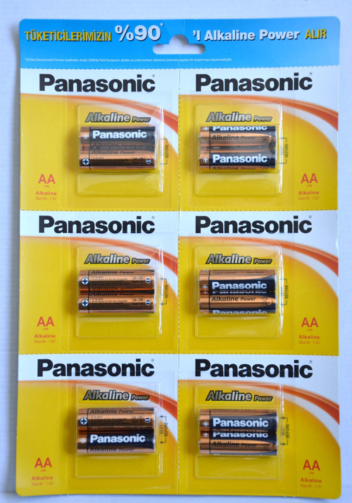 PANASONIC KALEM PİL (12Lİ KARTELA ALKALİN)