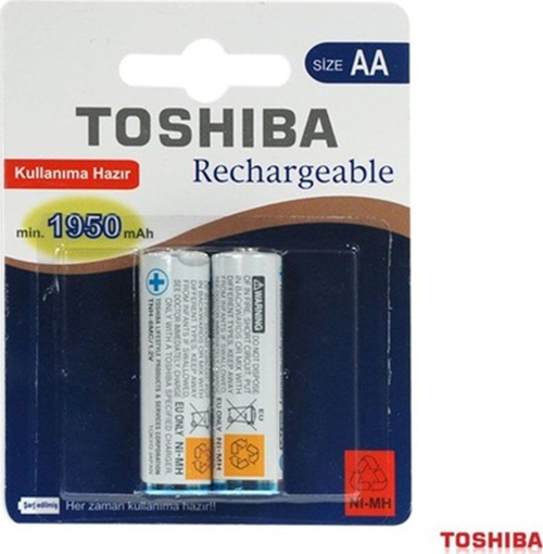 TOSHIBA KALEM PİL (1950 mAH şarjlı)