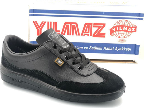 YILMAZ Mekap %100 Hakiki Deri Unisex İş ve Spor Ayakkabı