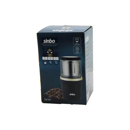 KAHVE - BAHARAT ÖĞÜTÜCÜ ÇELİK BIÇAK - ÖĞÜTME HAZNESİ=100GR 200W BAS ÇALIŞTIR KAPAK=MİKA KRİSTAL PLS SCM-2997 (2818)